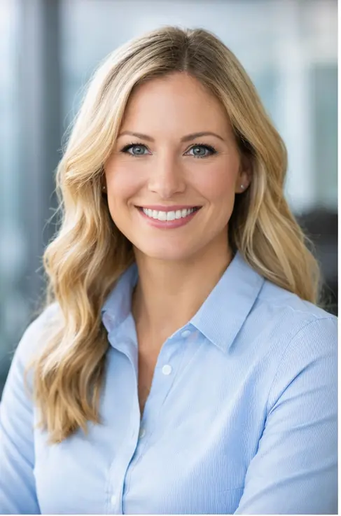 Emma Wilson, Canadian marketing professional and Webnix.digital client, highlighting web design, logo and graphic designing, content writing, copywriting, and advanced SEO optimization for stronger online engagement.