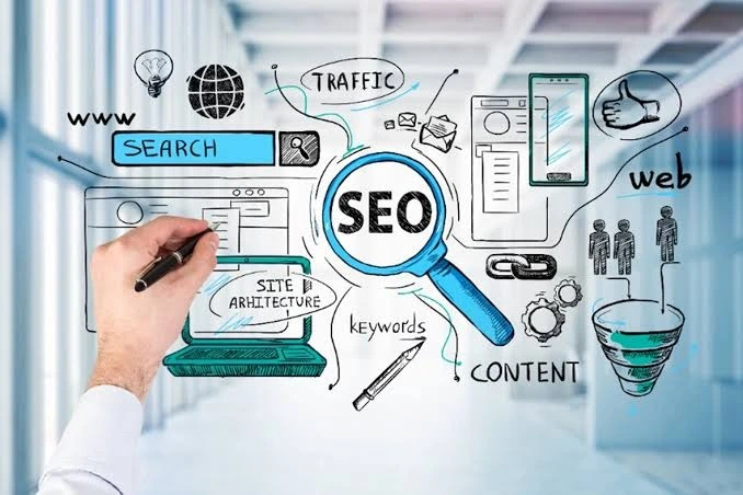 SEO services for improving website visibility in search engines.