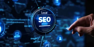 Local SEO strategy for improving business visibility in location-based search results.