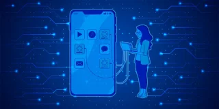 Mobile app testing process for identifying interface issues and software bugs.